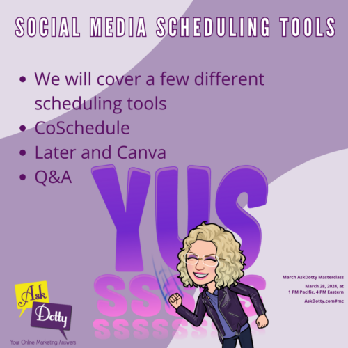 Social Media Scheduling tools