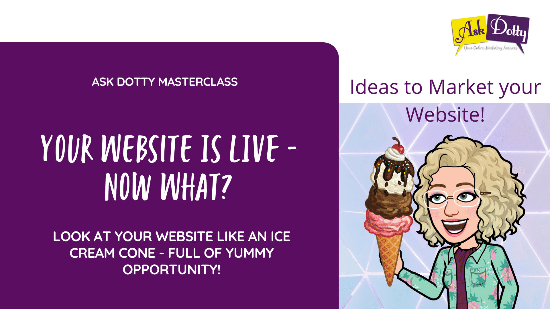 Your Website Is LIVE Masterclass